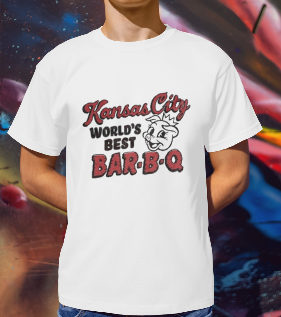 Kansas City World's Best Bar-B-Q Pig T-Shirt