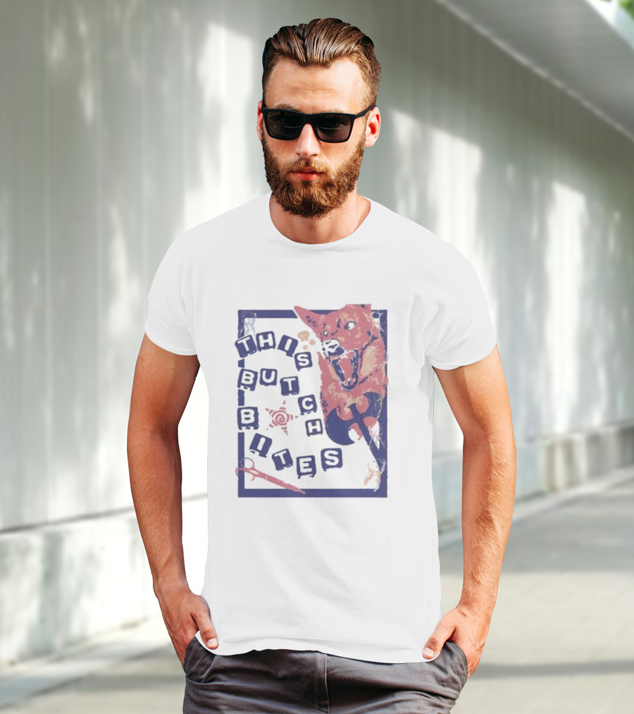 This Butch Bites Wolf Scissors T-Shirt