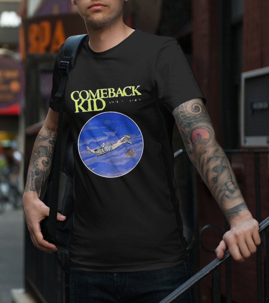 Comeback Kid Pull Back The Reins Sky Diver Vintage T-Shirt