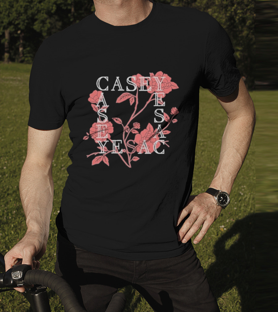 Casey The Band Where I Go When I Am Sleeping Floral Roses T-Shirt