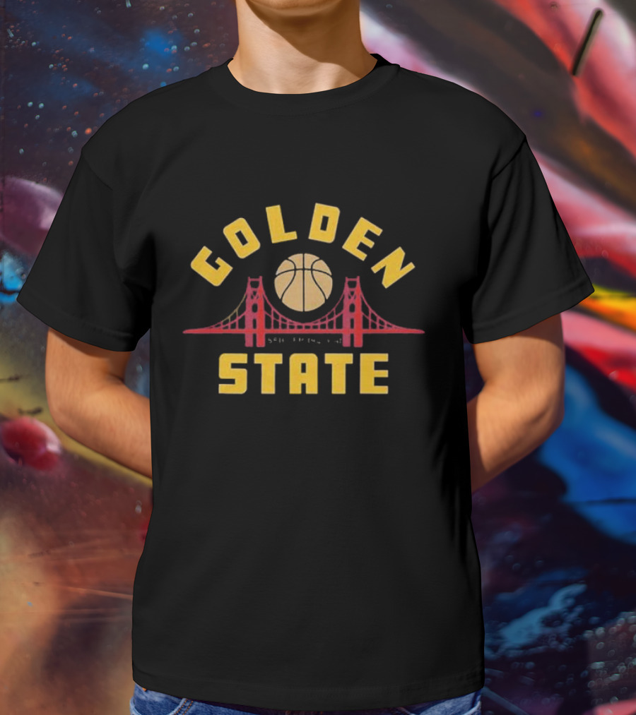 Golden State Bridge Basketball City Edition T-Shirt