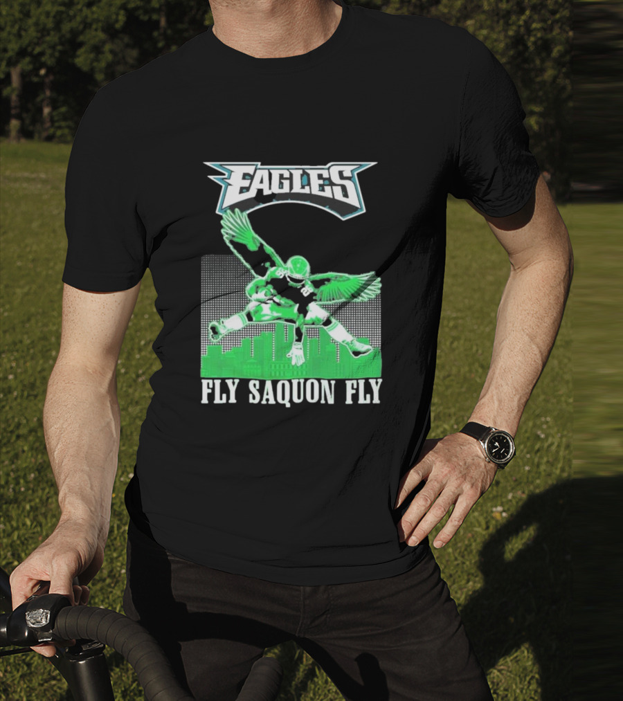 Eagles Fly Saquon Fly T-Shirt