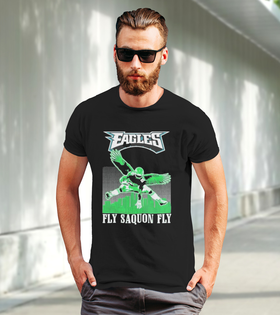 Eagles Fly Saquon Fly T-Shirt