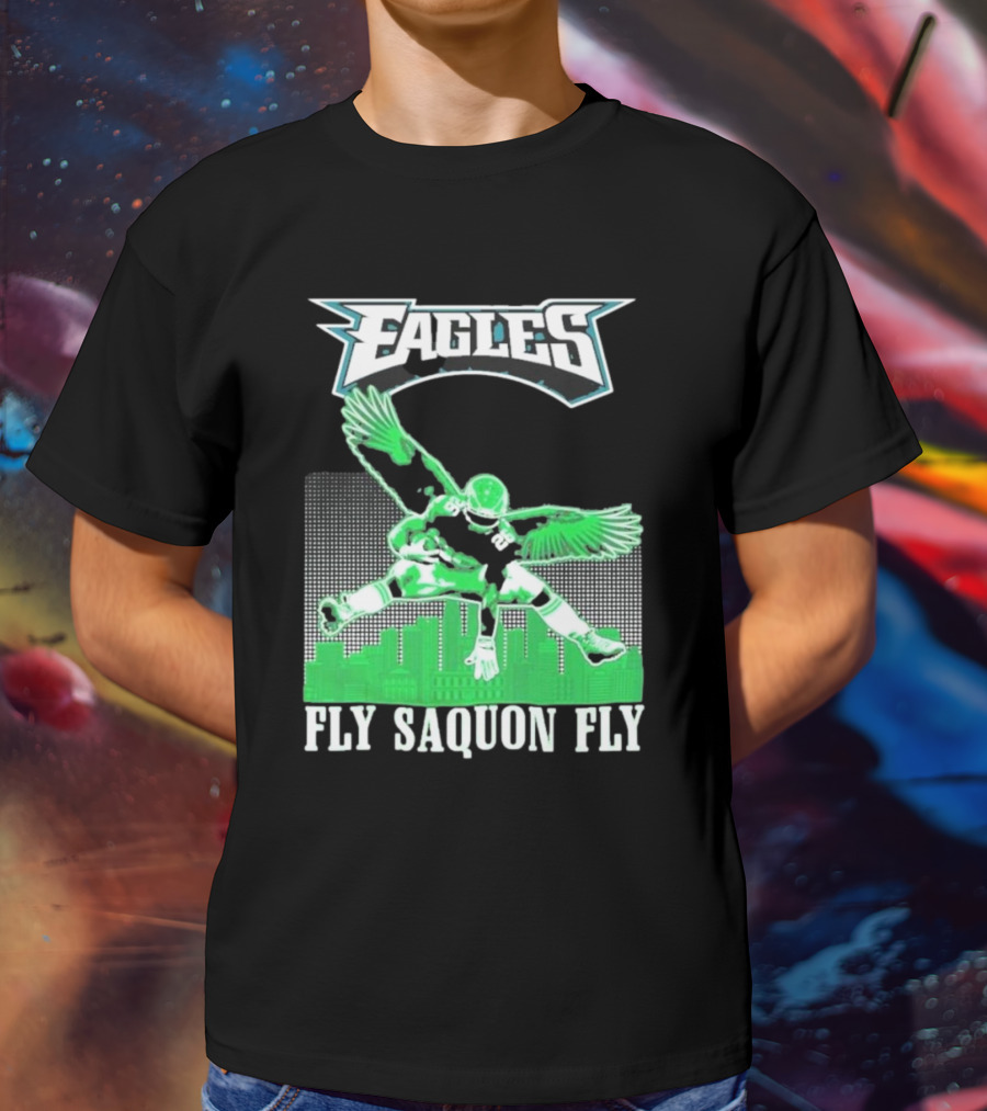 Eagles Fly Saquon Fly T-Shirt