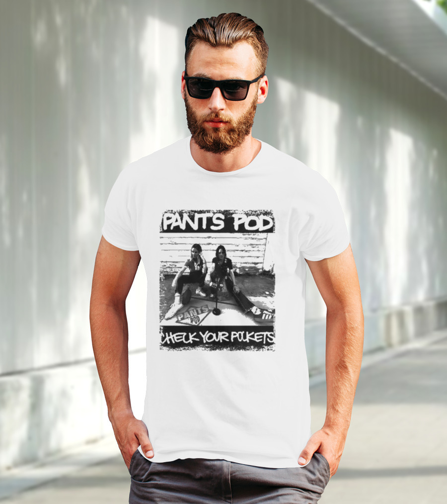 Pants Pod Check Your Pockets Music Scene Duo T-Shirt