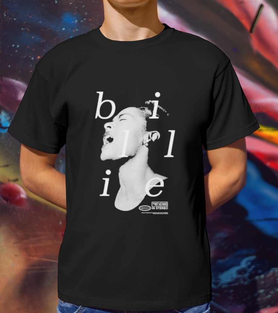 Billie Holiday Cafe Society Prestige Analog In Stereo T-Shirt