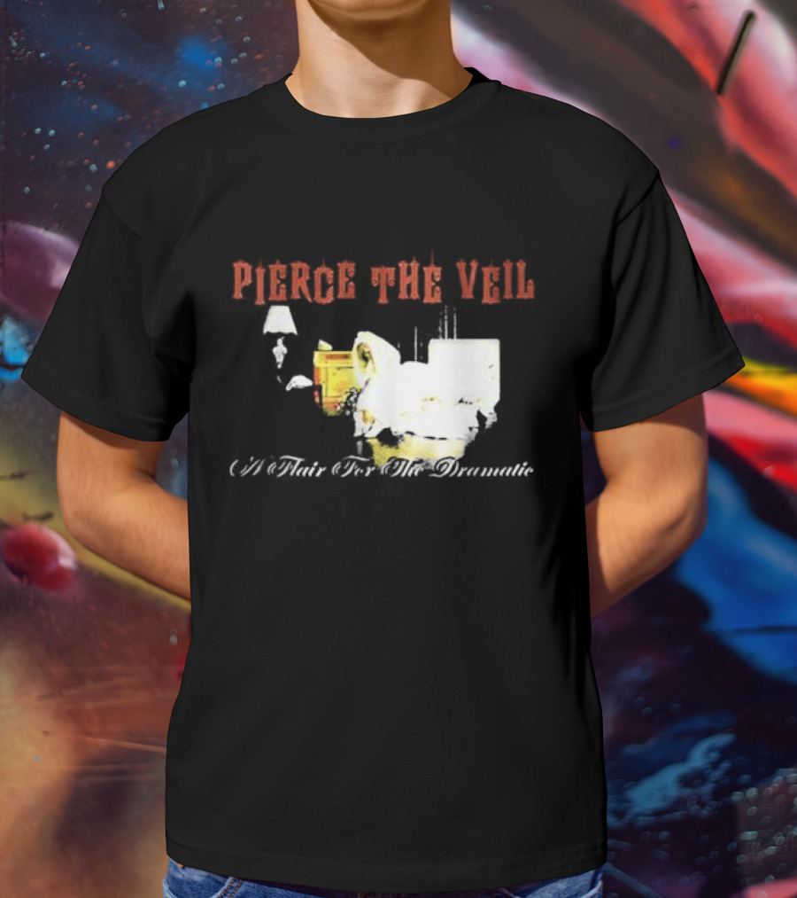 Pierce The Veil A Flair For The Dramatic Vintage Bedroom Scene T-Shirt