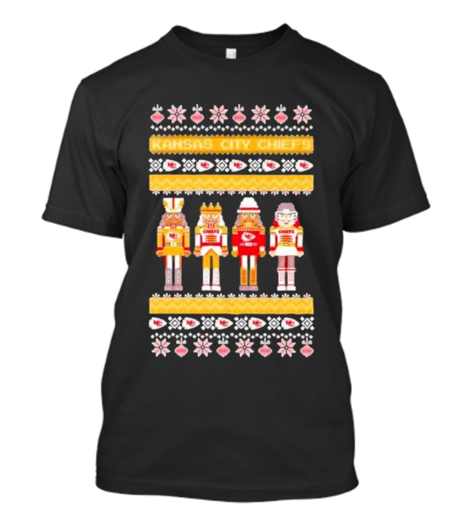 Kansas City Chiefs Nutcracker Christmas Sweater T-Shirt