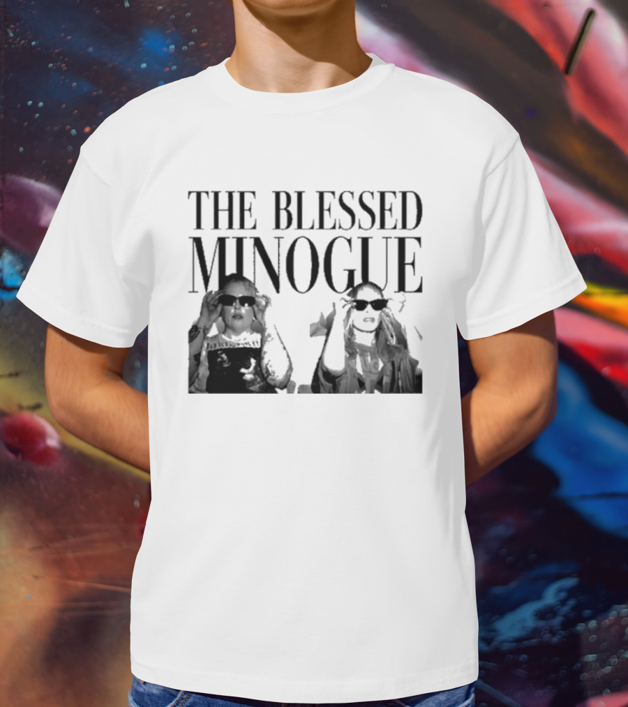 The Blessed Minogue Retro Sunglasses Photo T-Shirt
