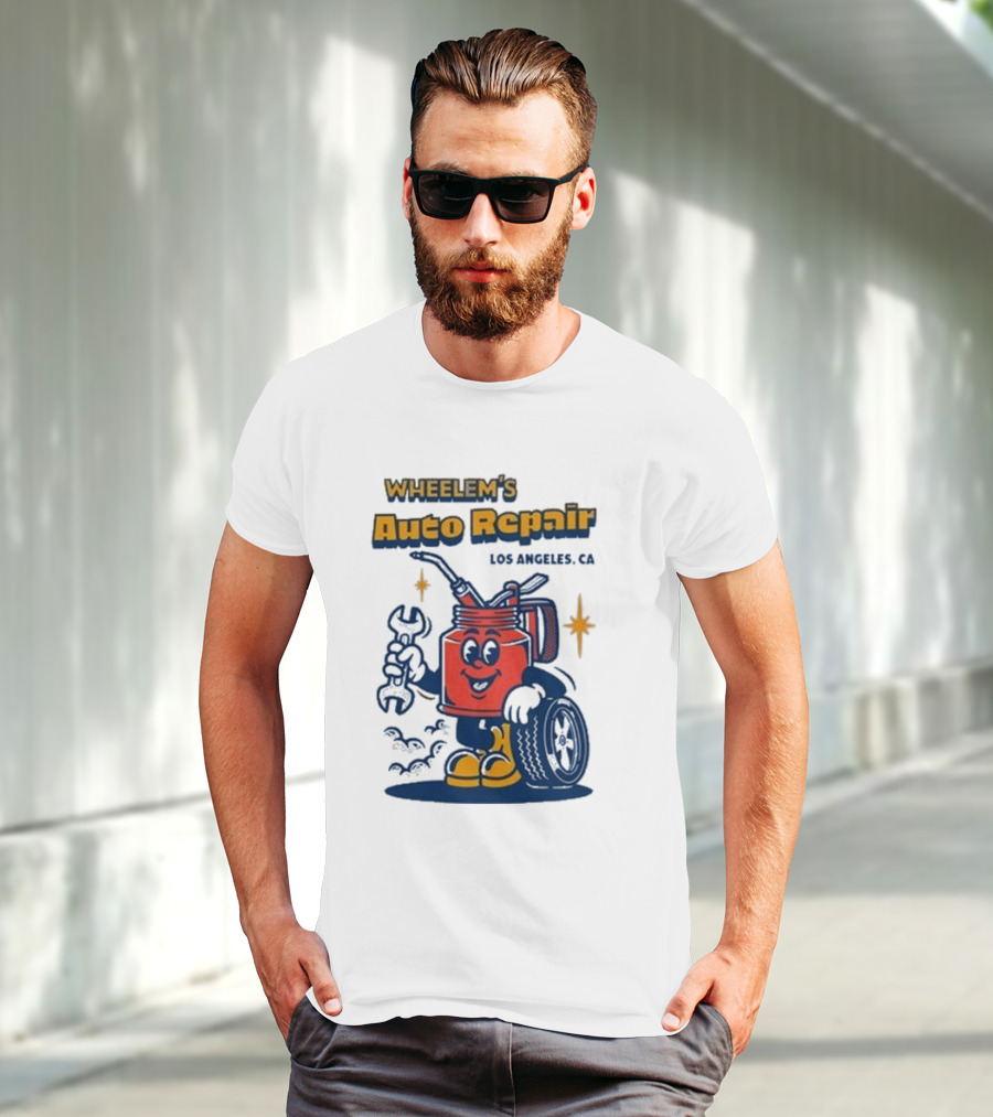 Wheelem's Auto Repair Los Angeles CA T-Shirt