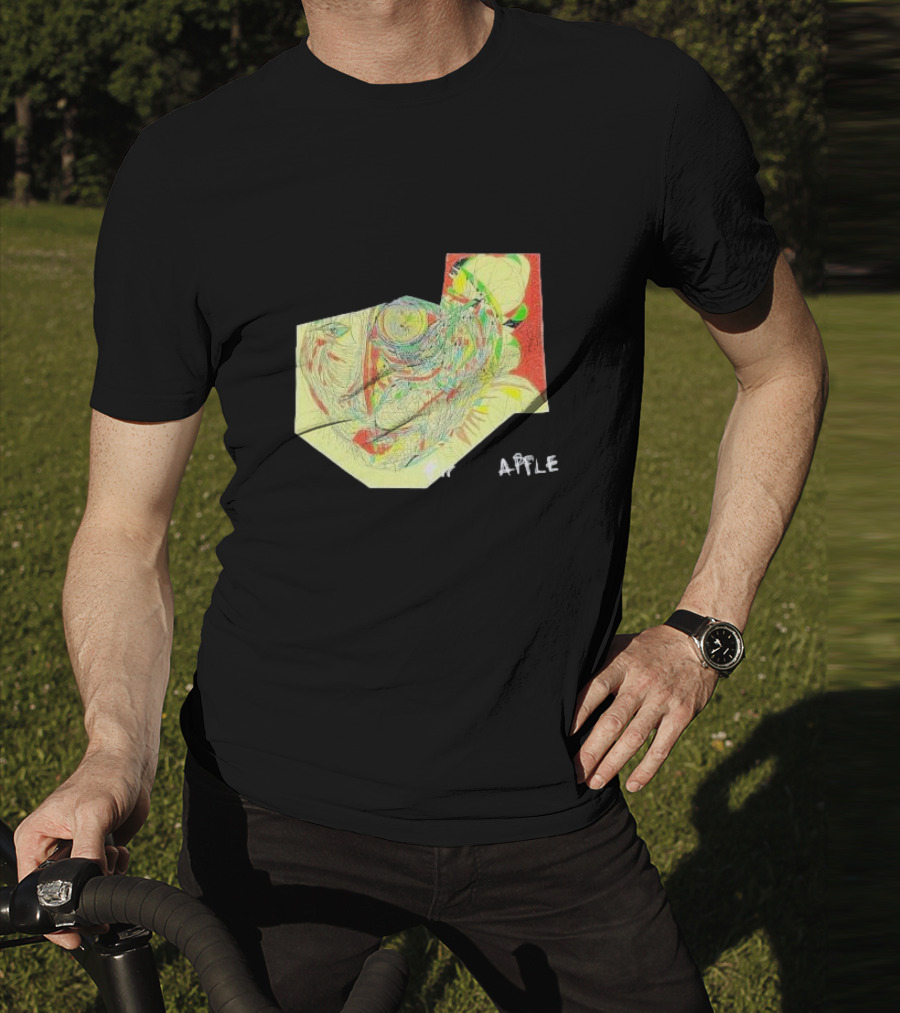 Fiona Apple The Idler Wheel Abstract Artistic Geometric Drawing Multicolored Sketch T-Shirt