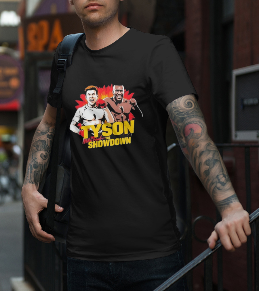 Tyson Mike Paul The Showdown T-Shirt