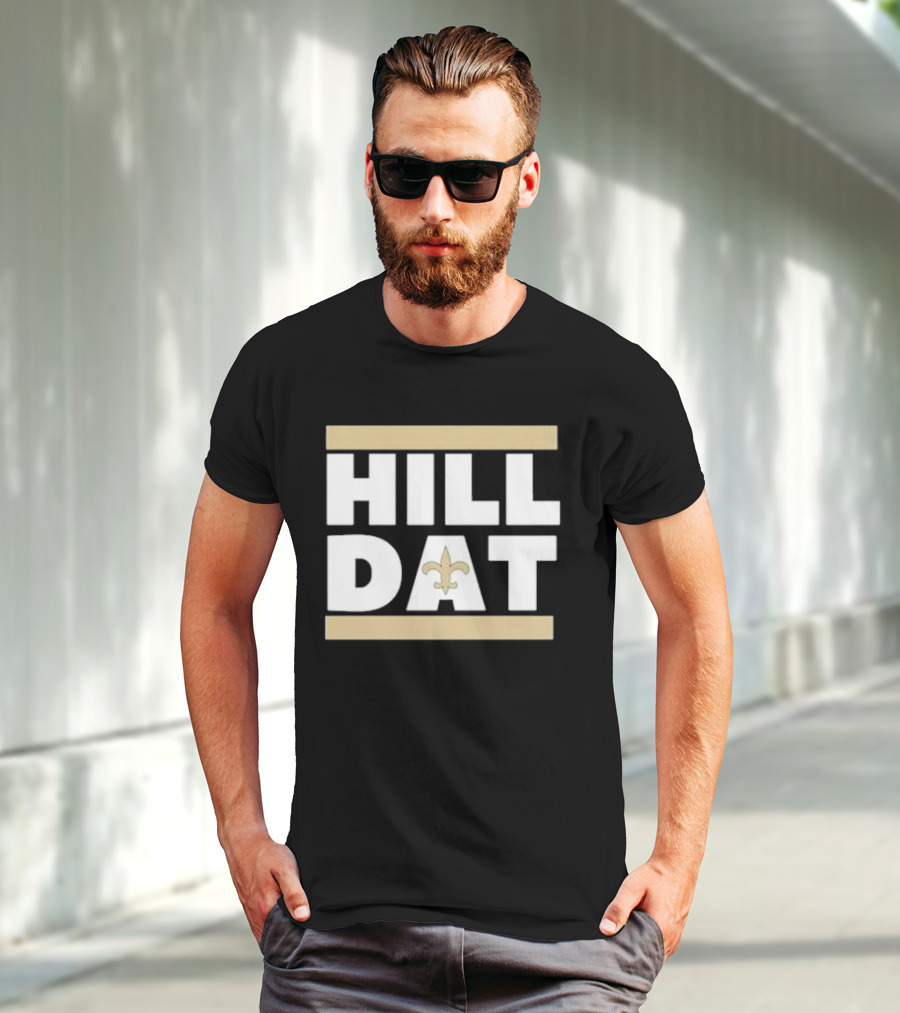 New Orleans Saints Hill Dat Mafia Swag Fleur-de-Lis T-Shirt