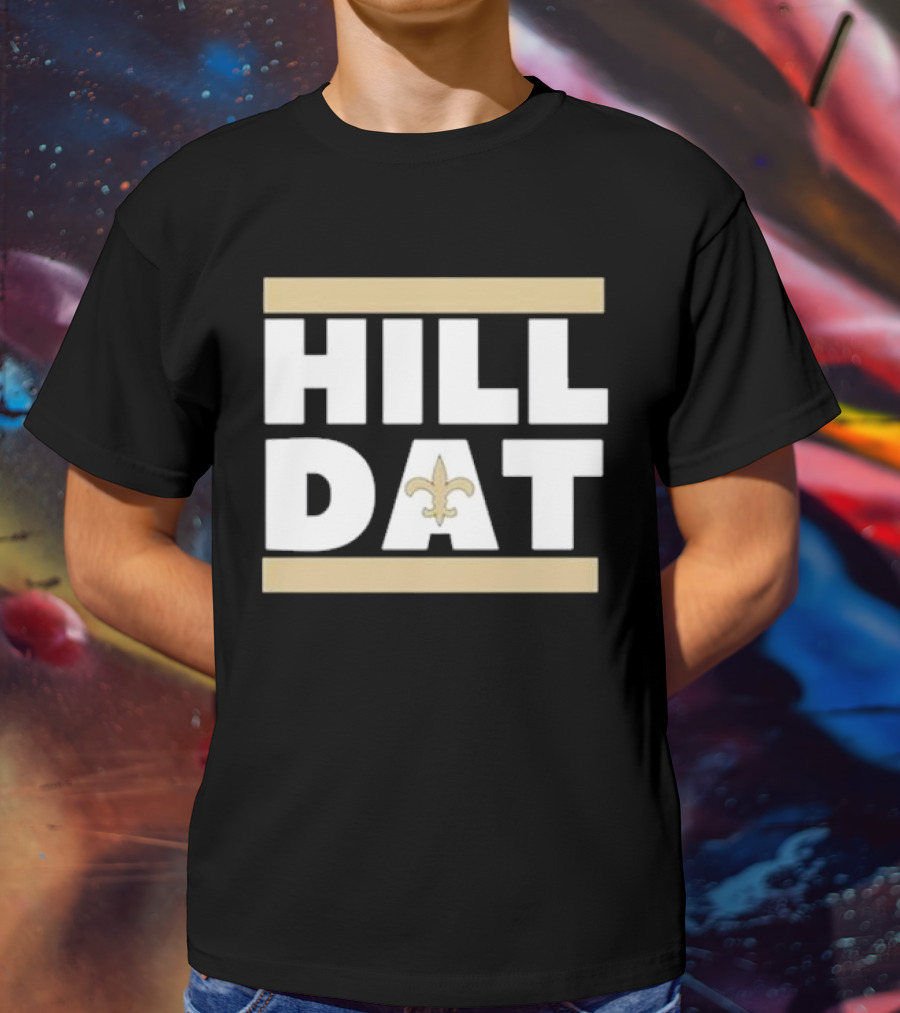 New Orleans Saints Hill Dat Mafia Swag Fleur-de-Lis T-Shirt