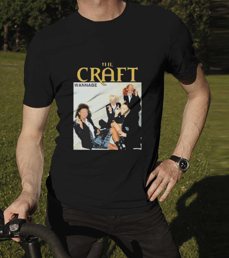 THE CRAFT WANNABE Spice Girls Parody School Girls Smoking Scene T-Shirt