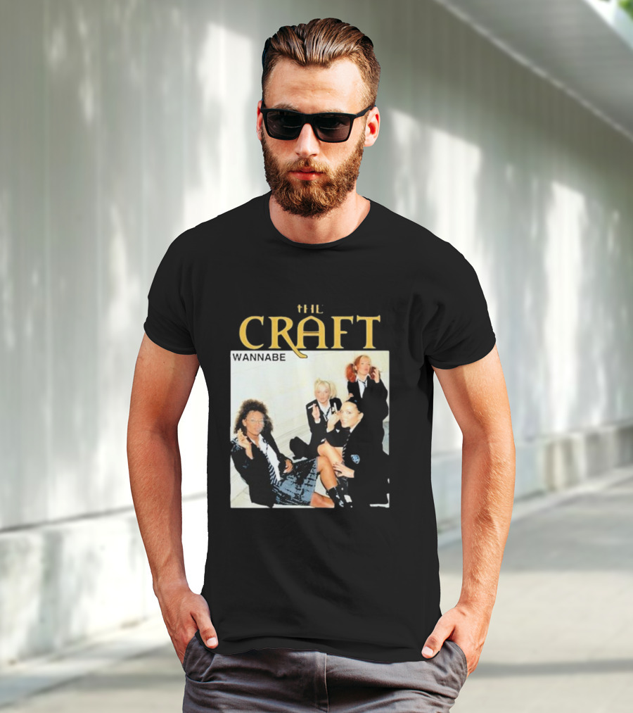 THE CRAFT WANNABE Spice Girls Parody School Girls Smoking Scene T-Shirt