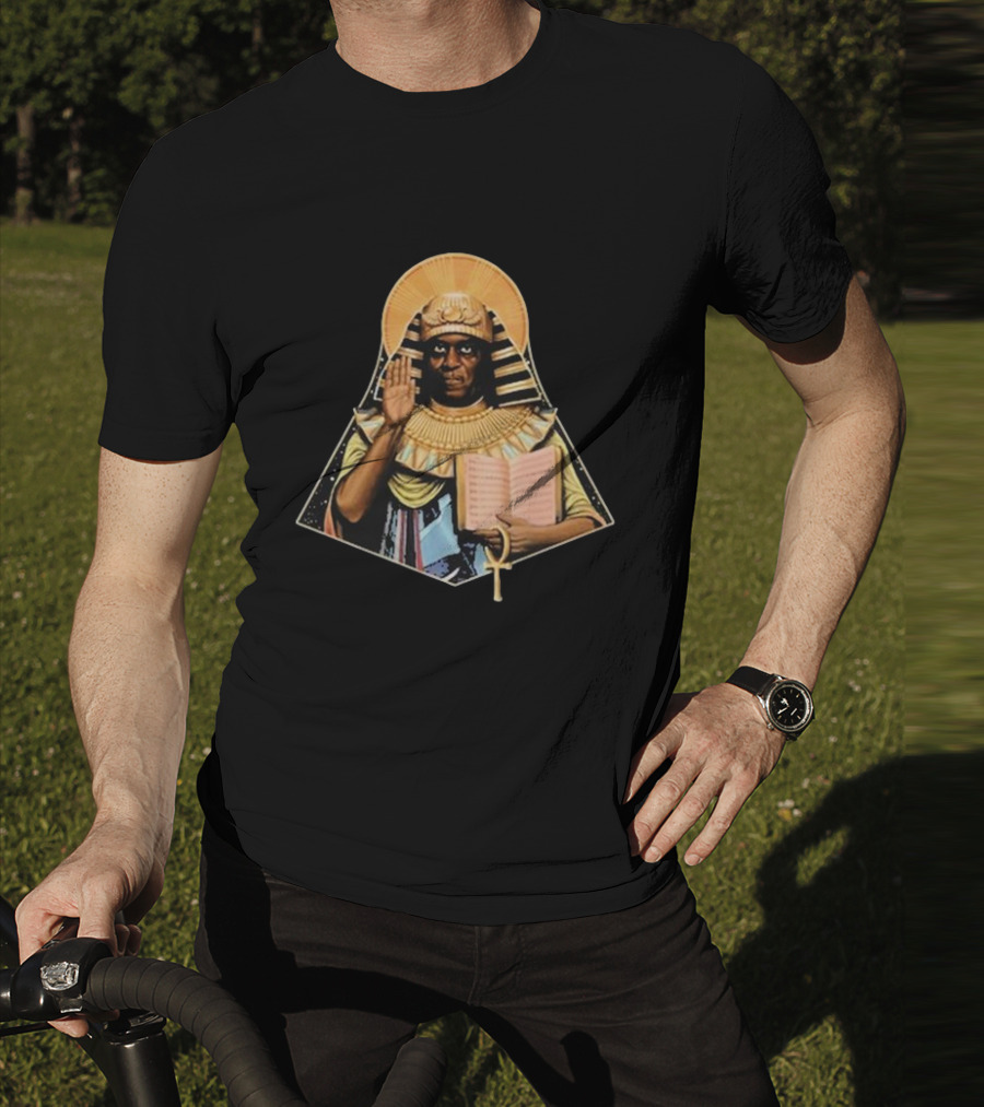 The Jazz Estate Saint Sun Ra Pharaoh Ankh Book Image T-Shirt