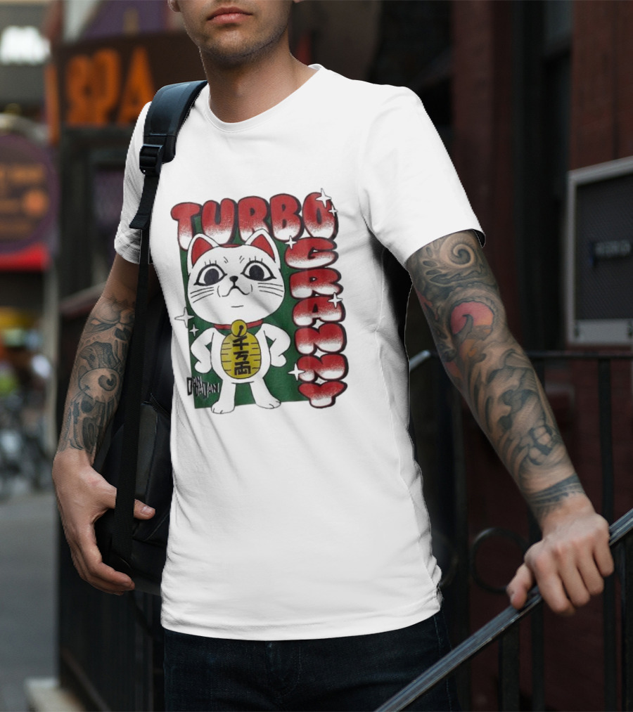 Dandadan Turbo Granny Lucky Cat T-Shirt