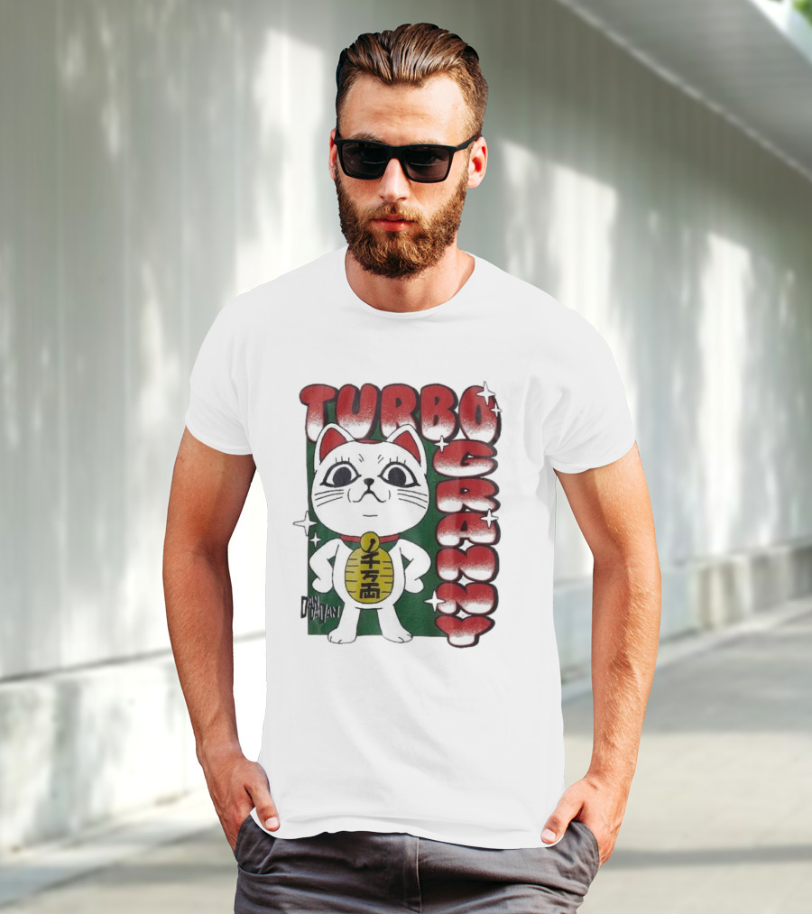Dandadan Turbo Granny Lucky Cat T-Shirt