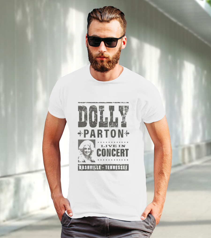 Dolly Parton Live In Concert Nashville Tennessee T-Shirt