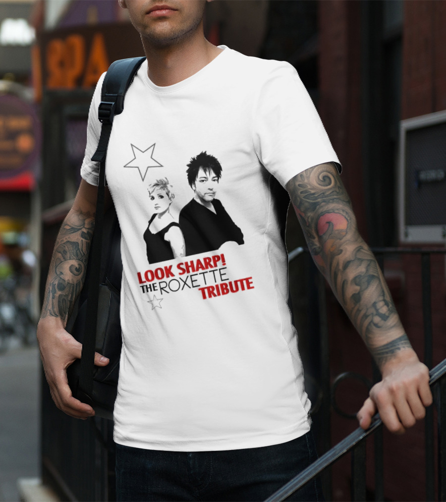 LOOK SHARP THE ROXETTE TRIBUTE STAR DUO T-Shirt