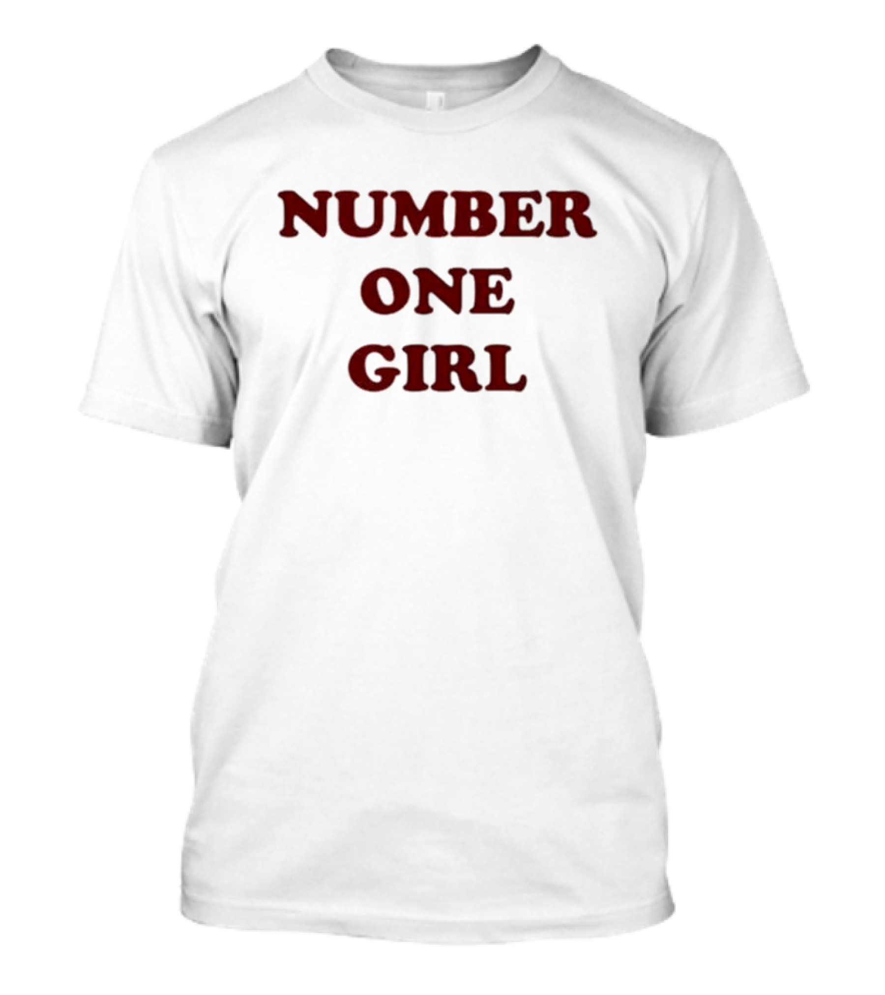 Number One Girl Retro T-Shirt