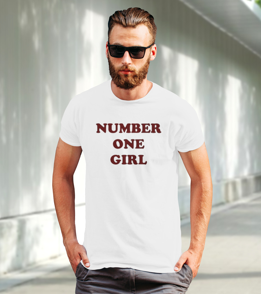 Number One Girl Retro T-Shirt