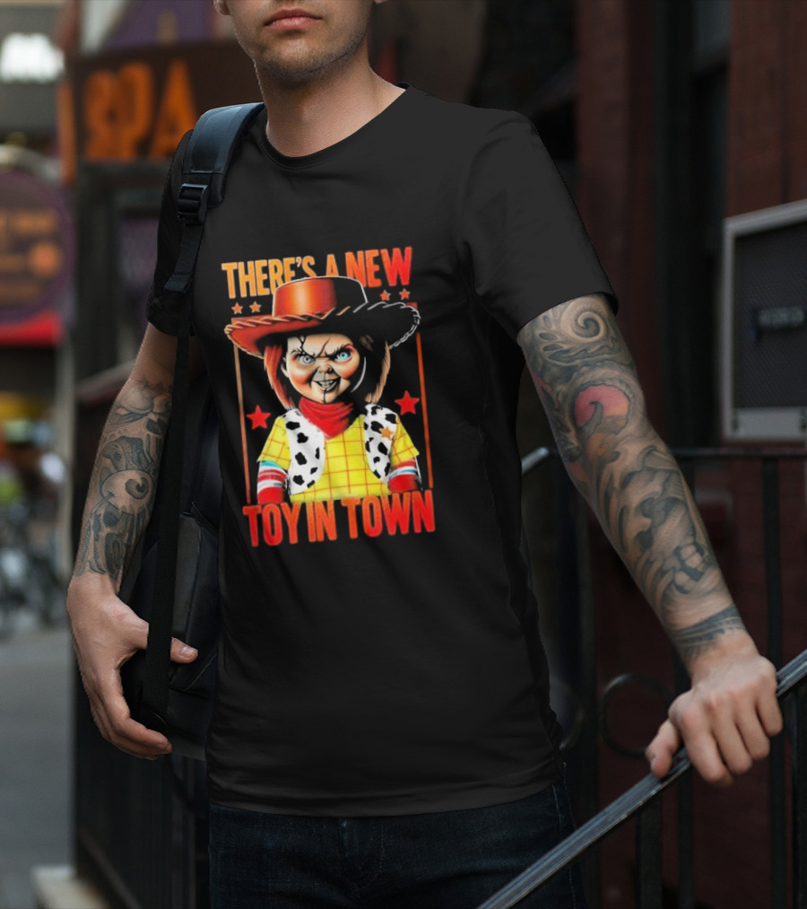 There's A New Toy In Town Chucky Playtime Turns Terrifying T-Shirt