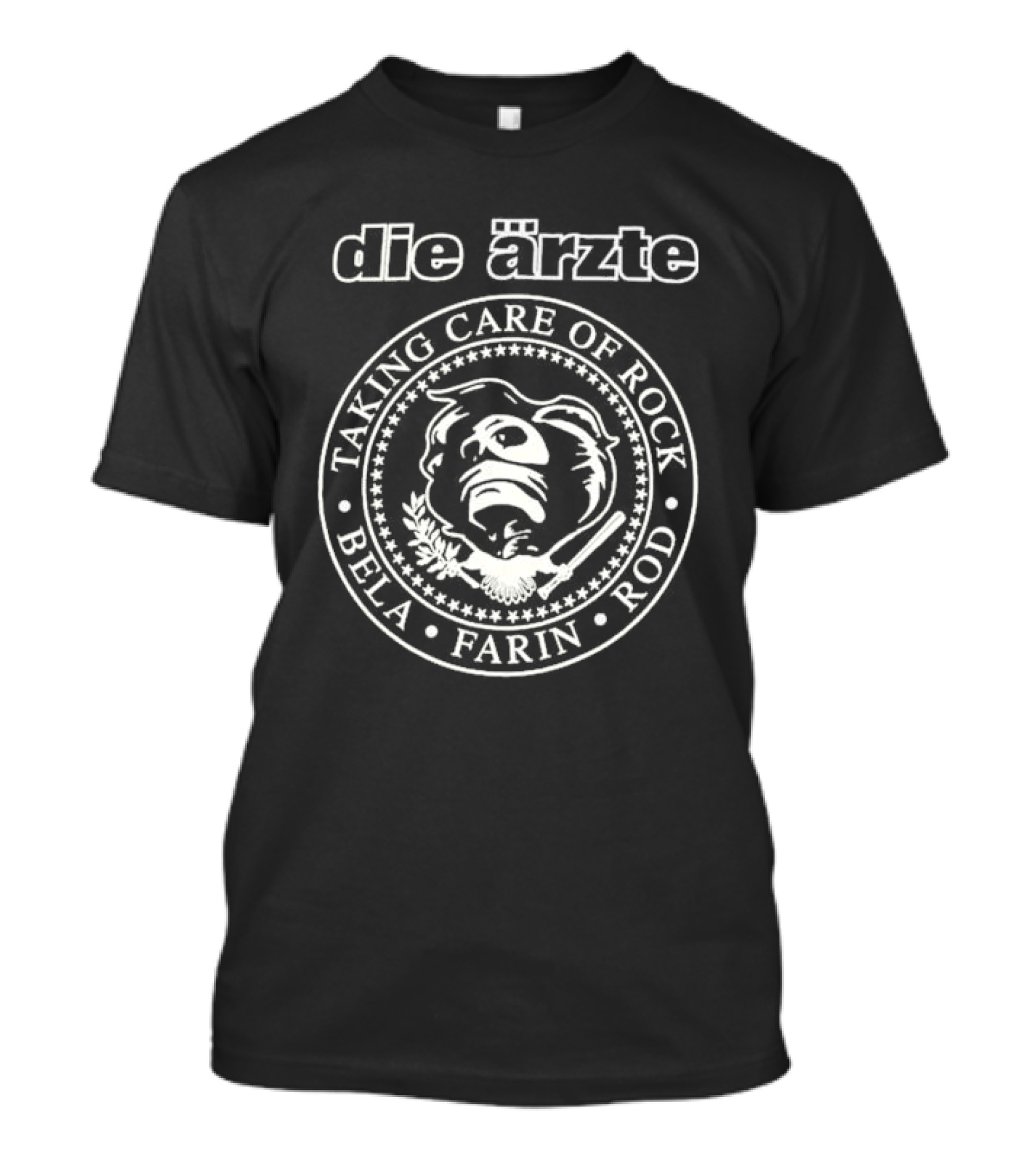 Die Ärzte Taking Care Of Rock Bela Farin Rod T-Shirt