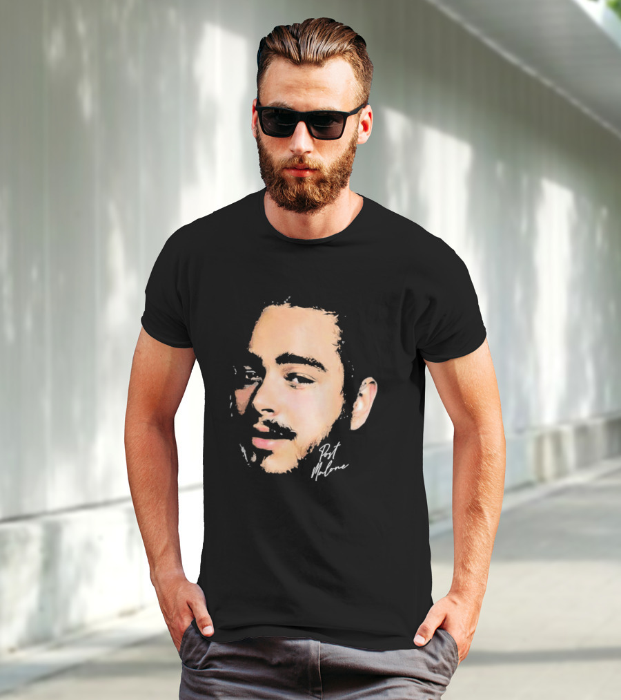 Post Malone Portrait I Like You T-Shirt