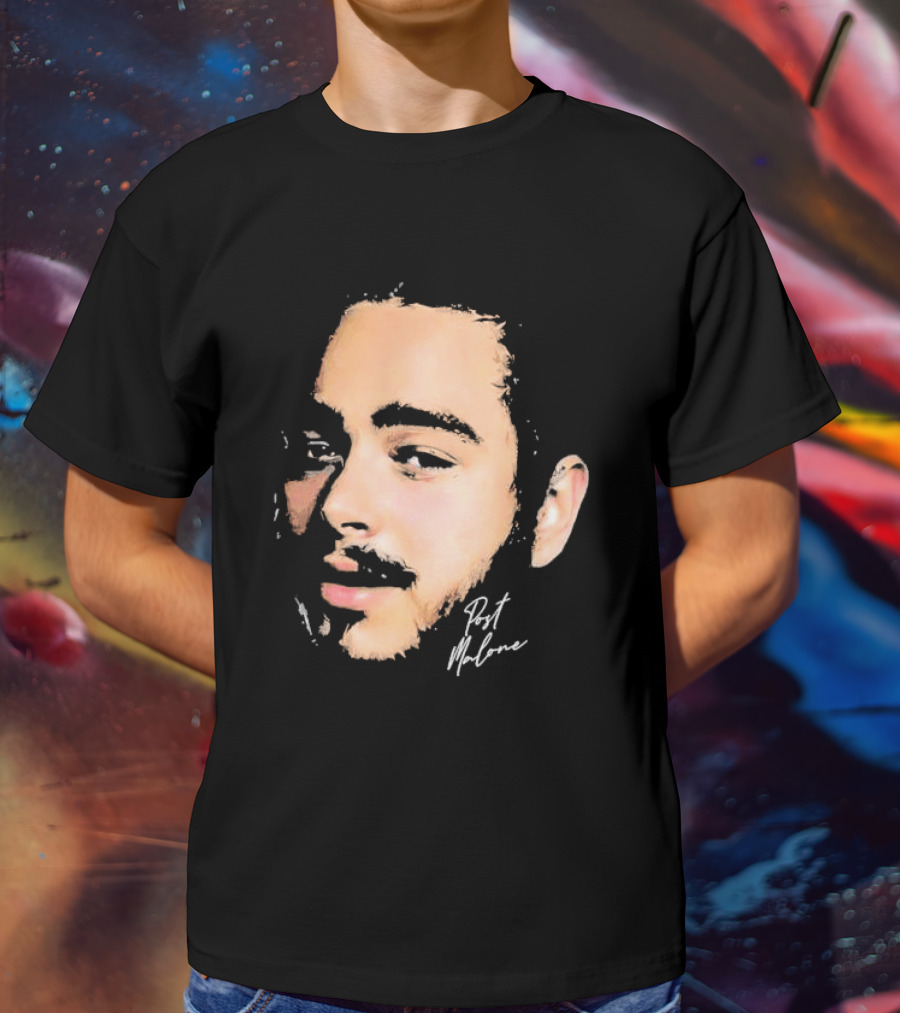 Post Malone Portrait I Like You T-Shirt