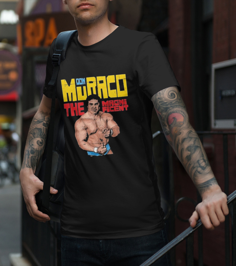 Don Muraco The Magnificent Wrestler Retro T-Shirt