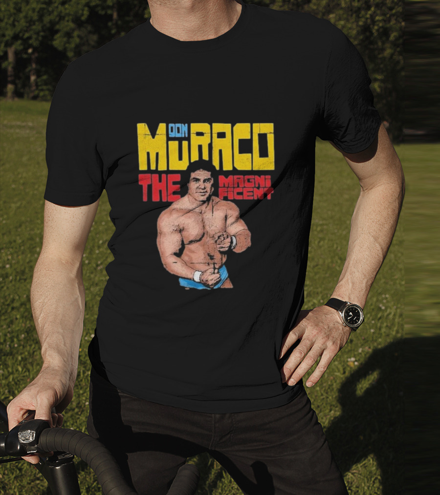 Don Muraco The Magnificent Wrestler Retro T-Shirt