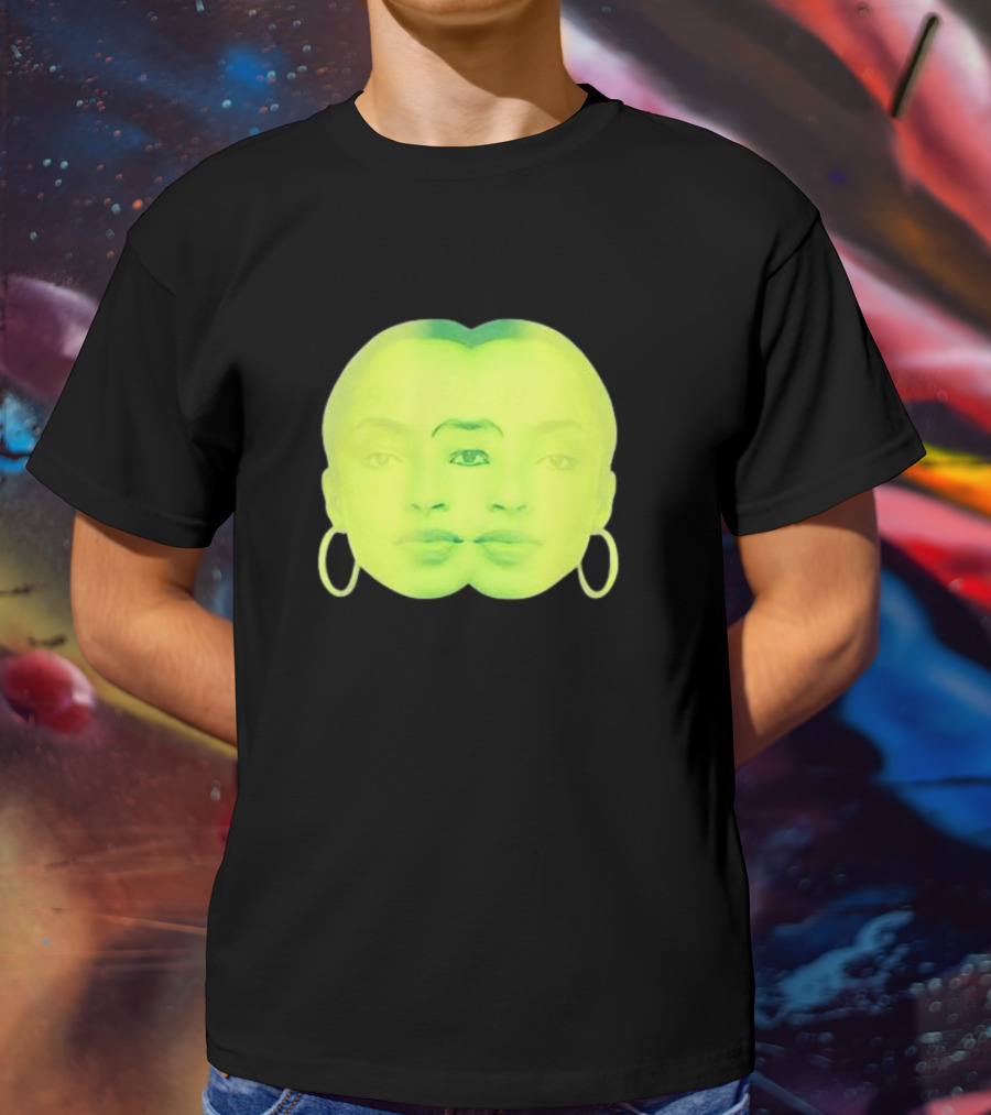 Sade André 3000 Green Dual Faces T-Shirt