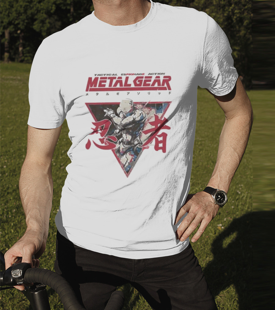 Tactical Espionage Action Metal Gear Solid Ninja Warrior T-Shirt