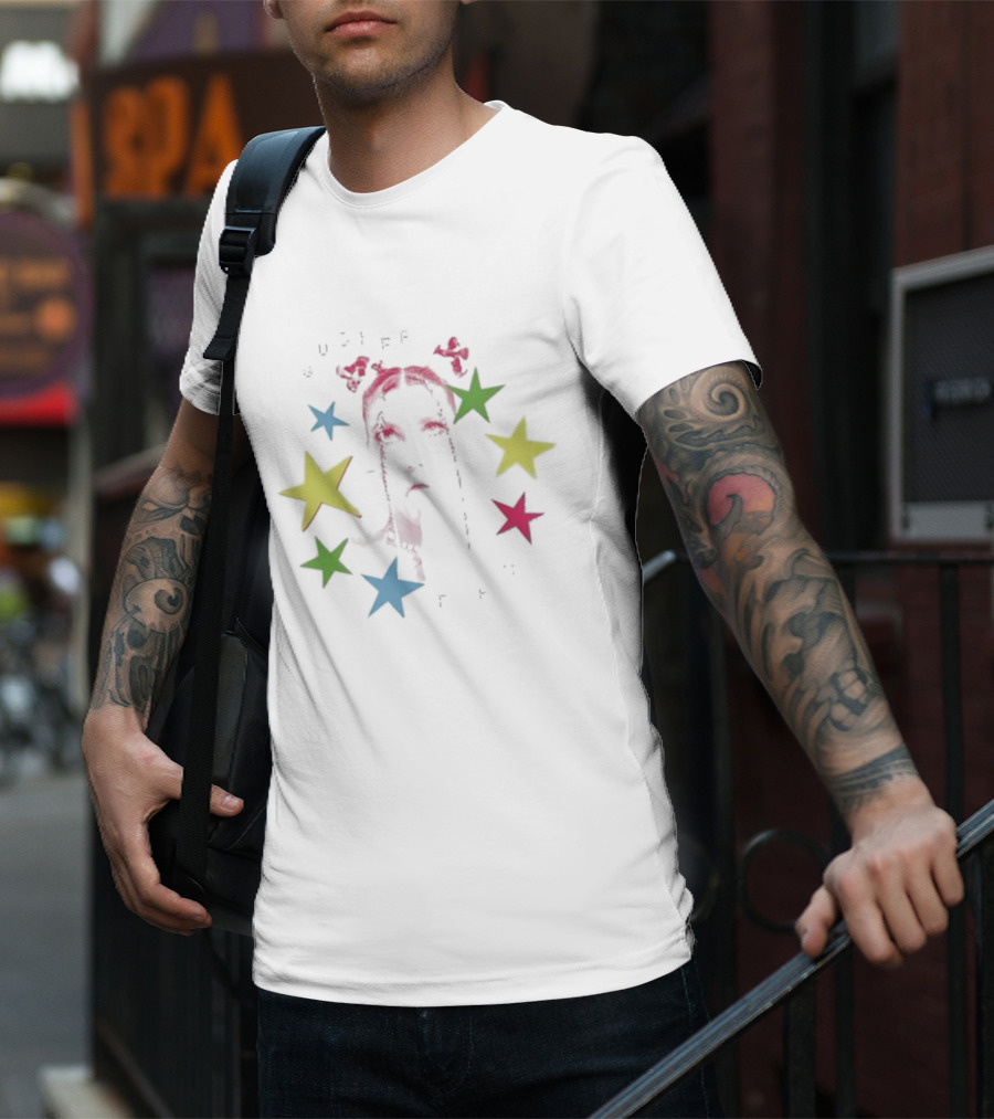 Novul Sucker For U Colorful Star T-Shirt
