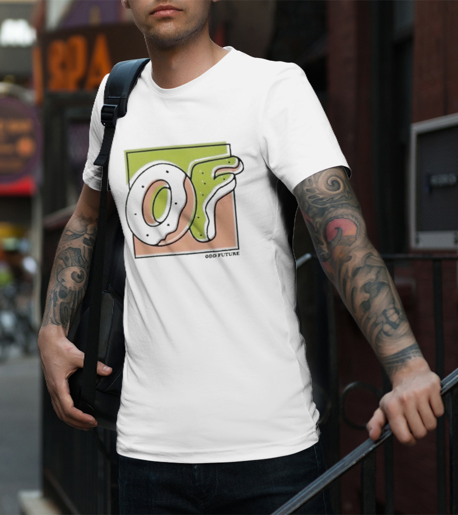 Odd Future Donut Logo OFWGKTA Merch T-Shirt