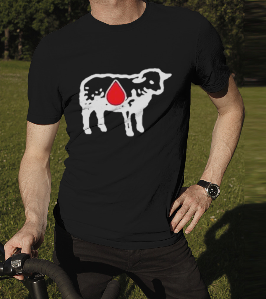 Counterparts Lamb With Red Teardrop T-Shirt