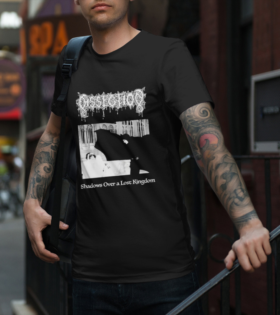 Dissection Shadows Over A Lost Kingdom Gothic Band T-Shirt