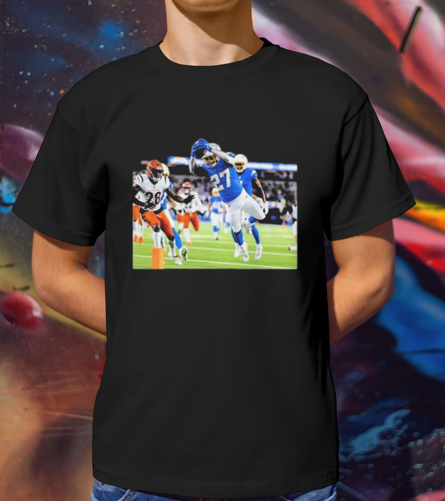 J.K. Dobbins Los Angeles Chargers NFL Week 11 Flash Features T-Shirt