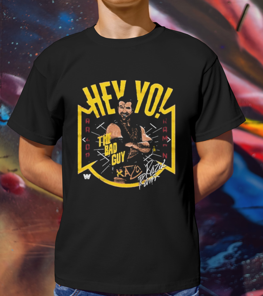 Hey Yo Razor Ramon The Bad Guy Youth 500 Level T-Shirt