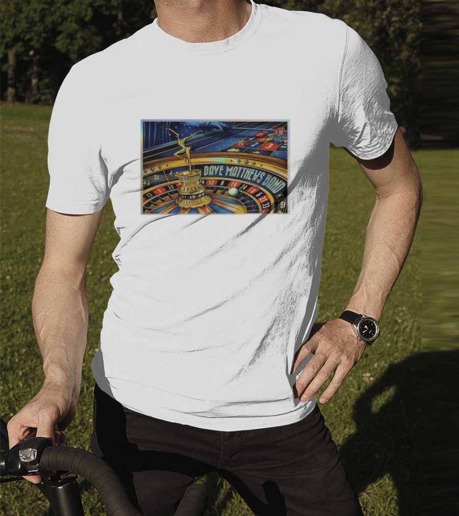 Dave Matthews Band Mohegan Sun Arena Roulette T-Shirt