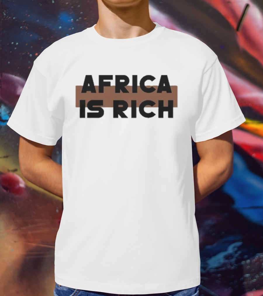 Queen Afrika Africa Is Rich T-Shirt