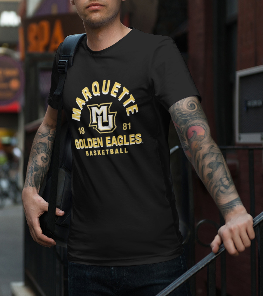 Marquette Golden Eagles Basketball 1881 MU T-Shirt