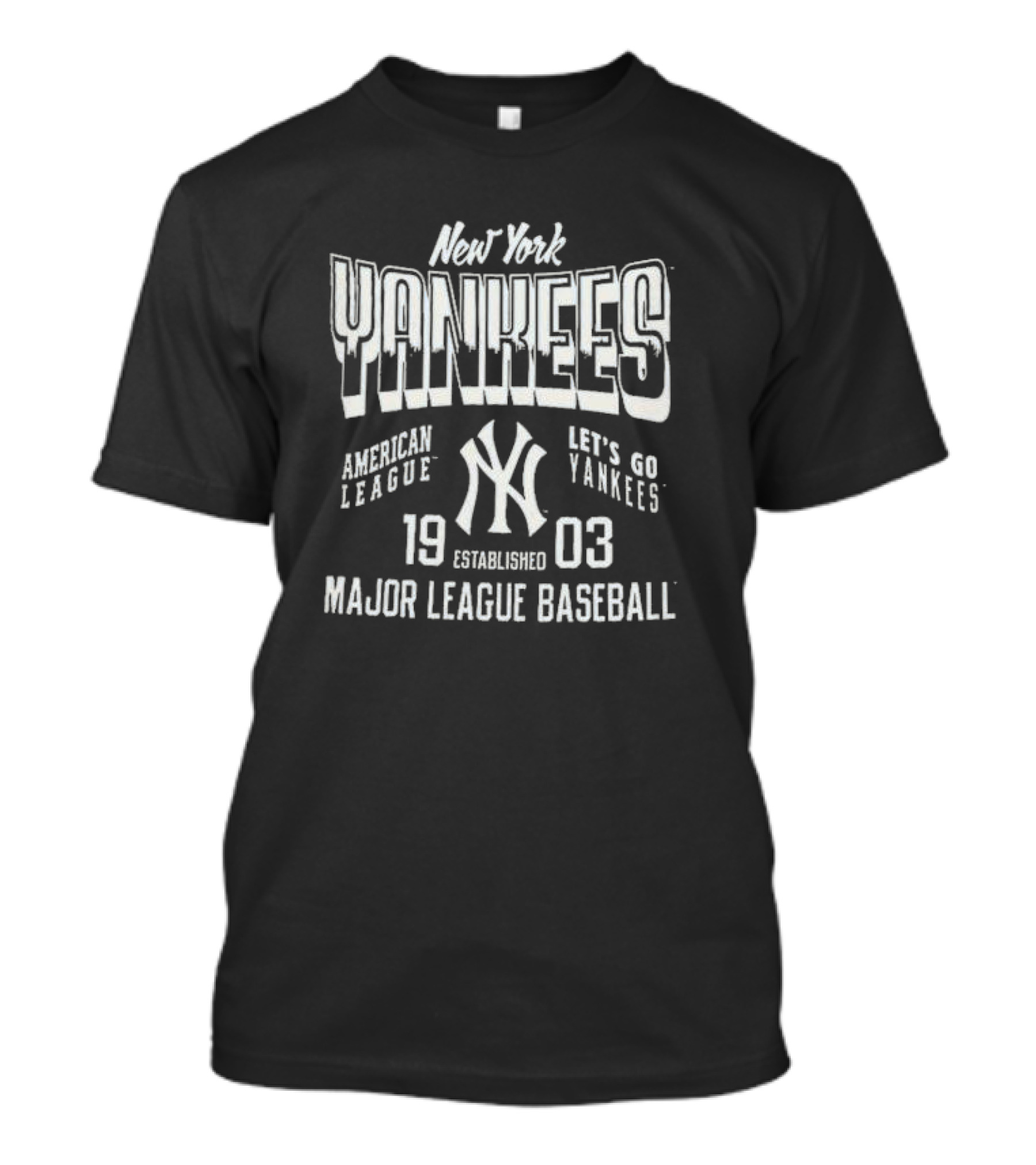 New York Yankees 1903 Major League Baseball American League Let's Go Yankees T-Shirt