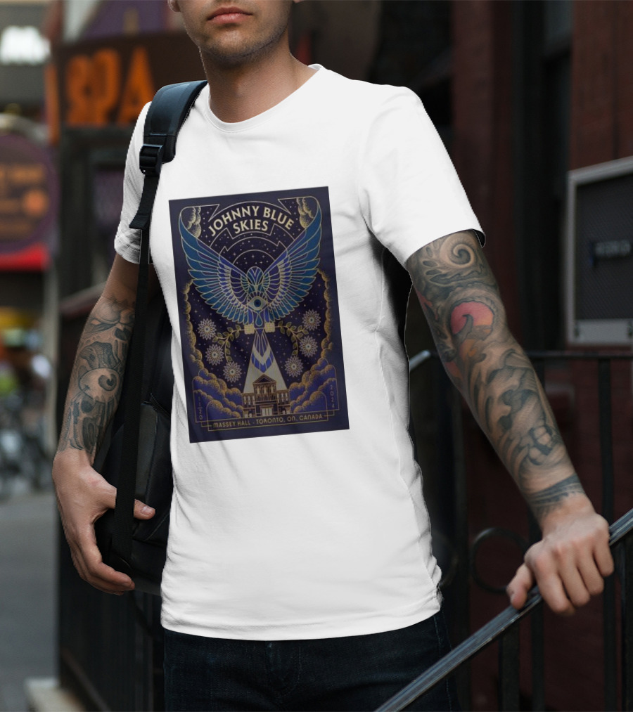 JOHNNY BLUE SKIES MASSEY HALL TORONTO T-Shirt