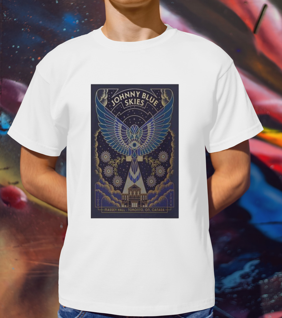 JOHNNY BLUE SKIES MASSEY HALL TORONTO T-Shirt