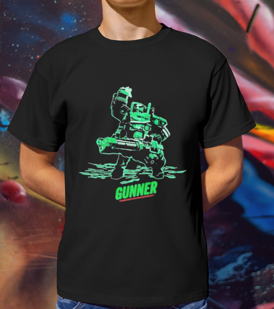 Deep Rock Galactic Gunner Neon T-Shirt