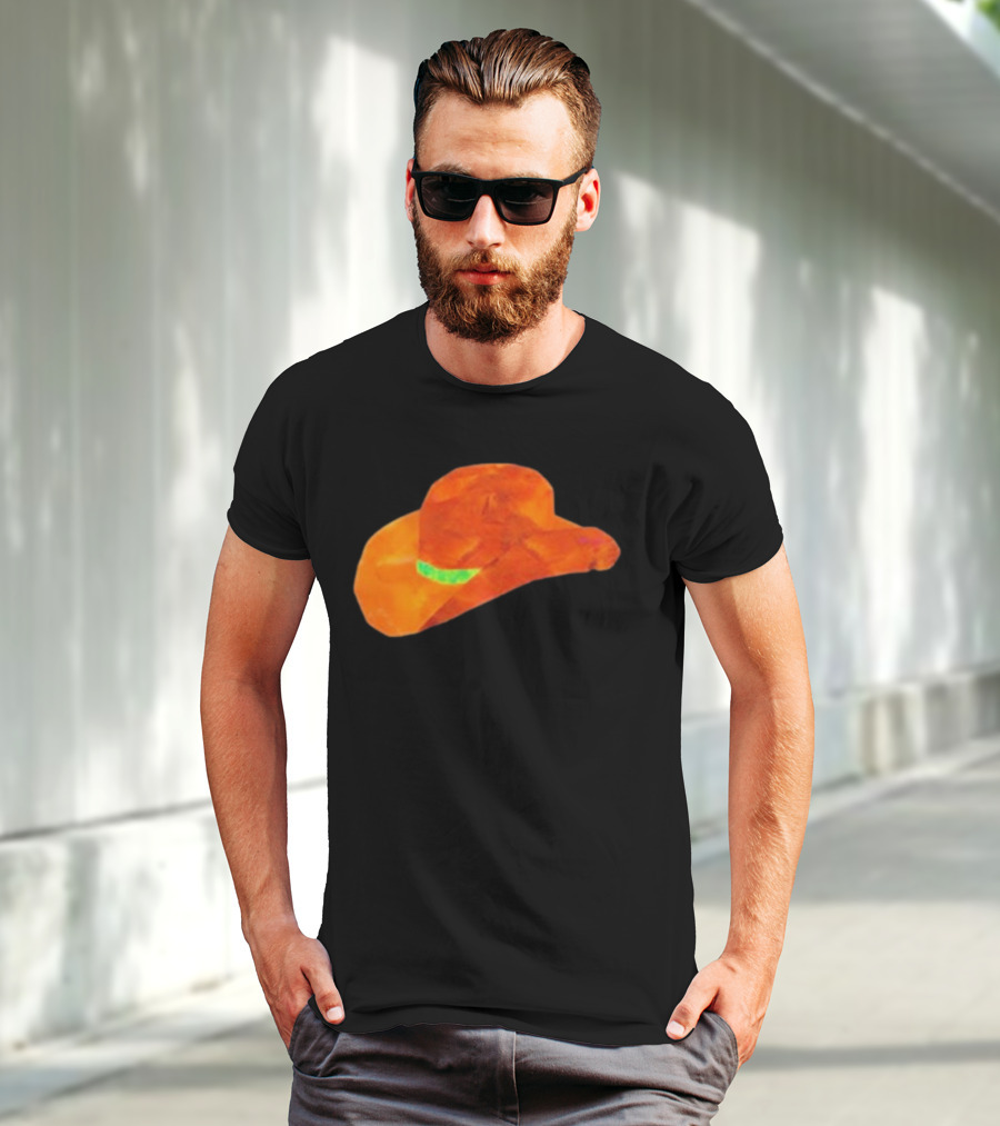 Halsey Yallsey Toddler Orange Cowboy Hat T-Shirt