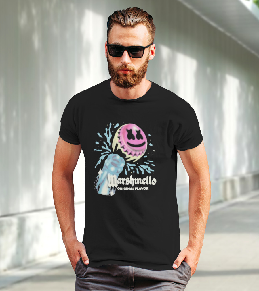 Marshmello Original Flavor Bottle Cap Splash T-Shirt